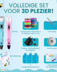 3D Pen Starterspakket - 10 Kleuren Filament