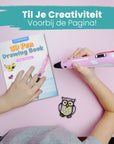 3D Pen Drawing Book XXL - 40 Templates
