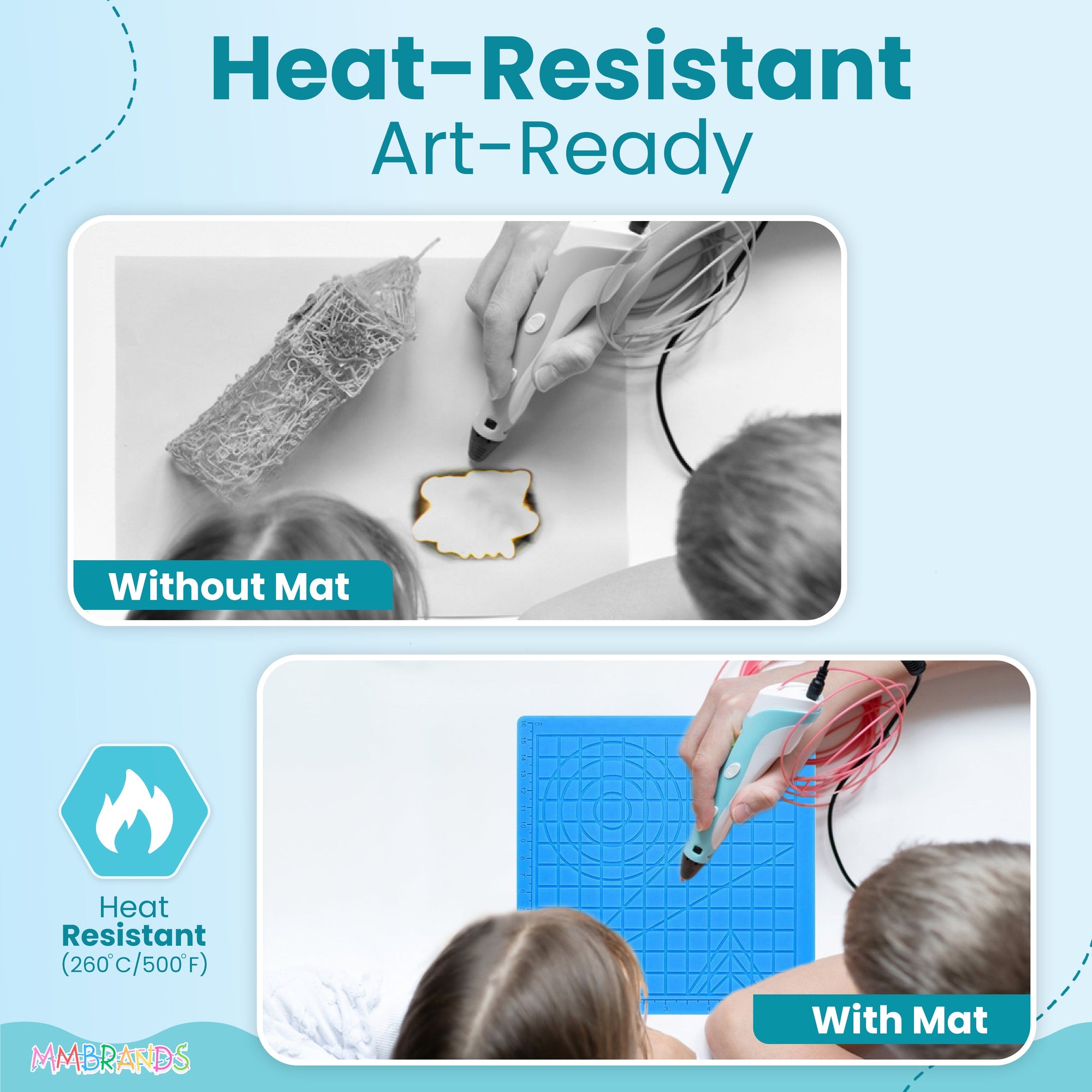 Base para desenho com caneta 3D