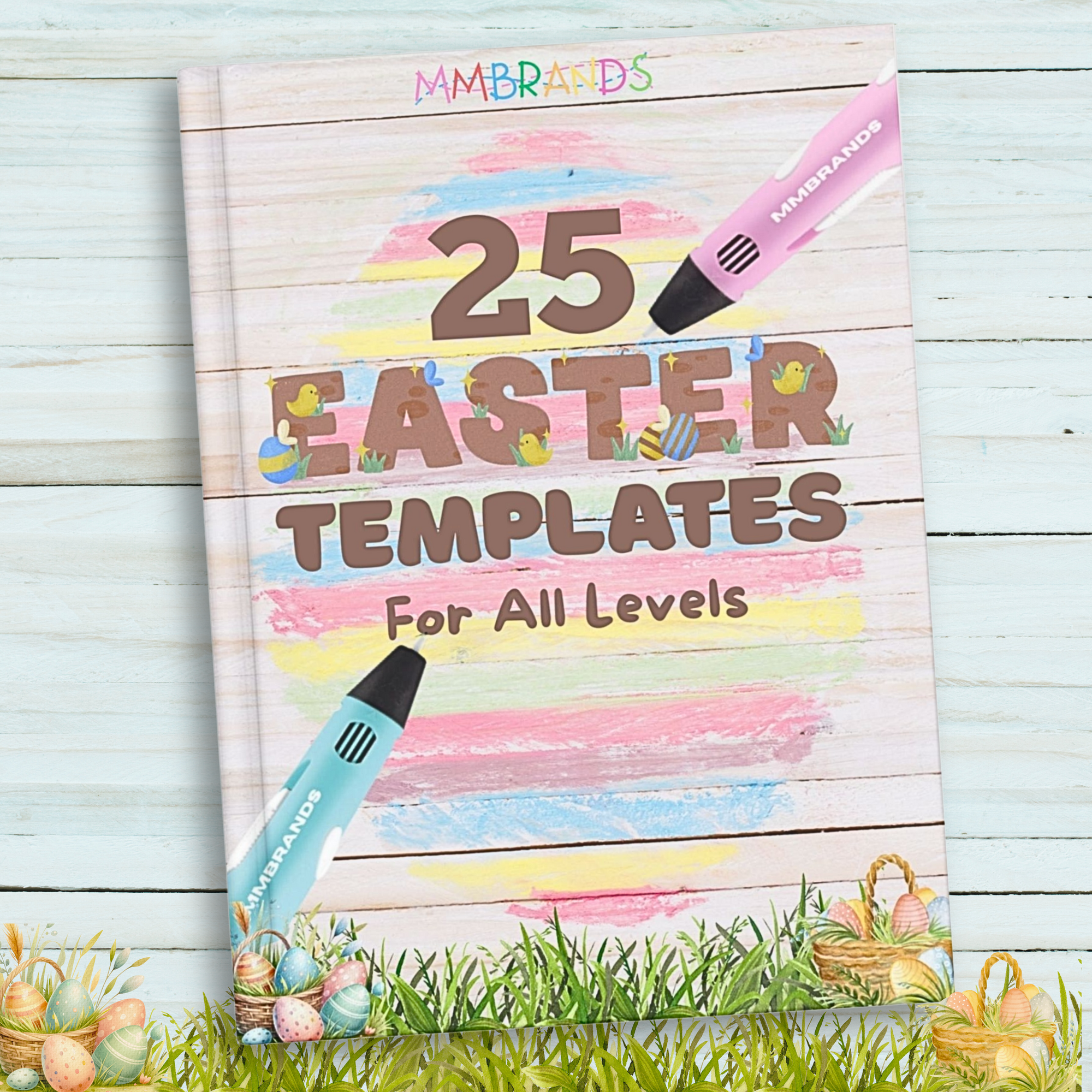 🐰 Paas E-Tekenboek - 25 Paas Templates
